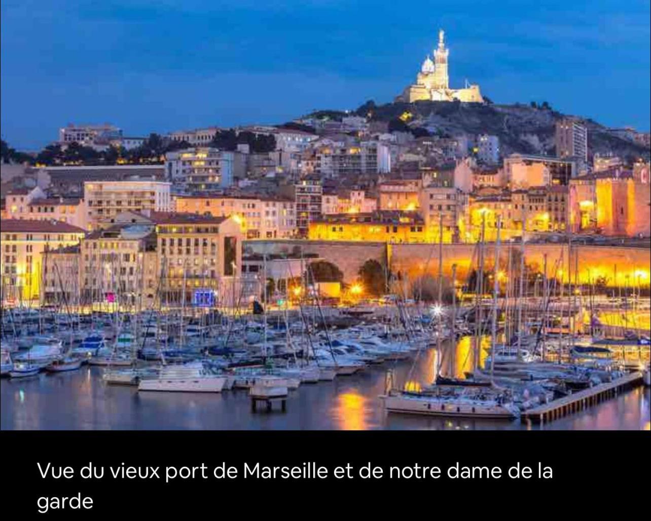 Joli Studio Proche Plage, Vieux Port & Palais Pharo Marseille Luaran gambar